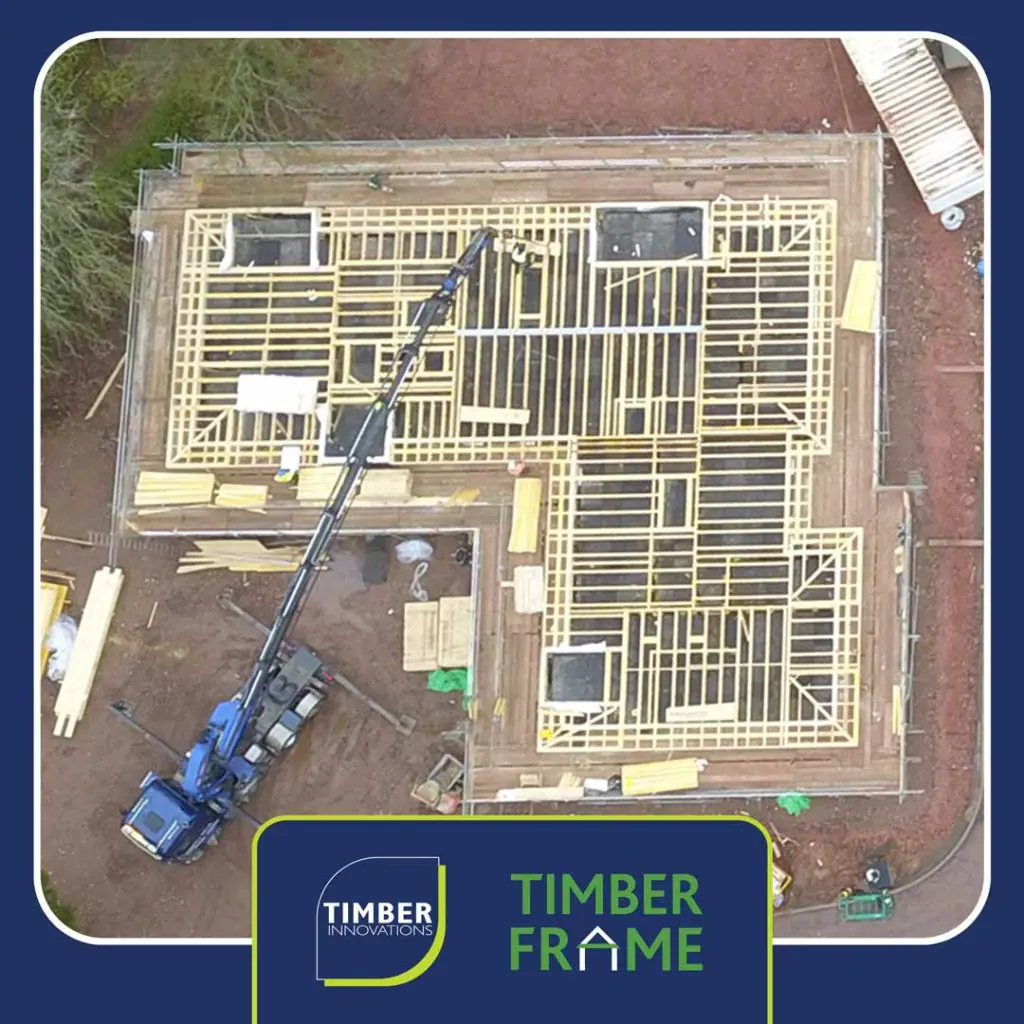 Some great aerial shots of a large bungalow development project we are ...