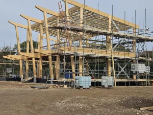 Glulam and Timber Frame Structure