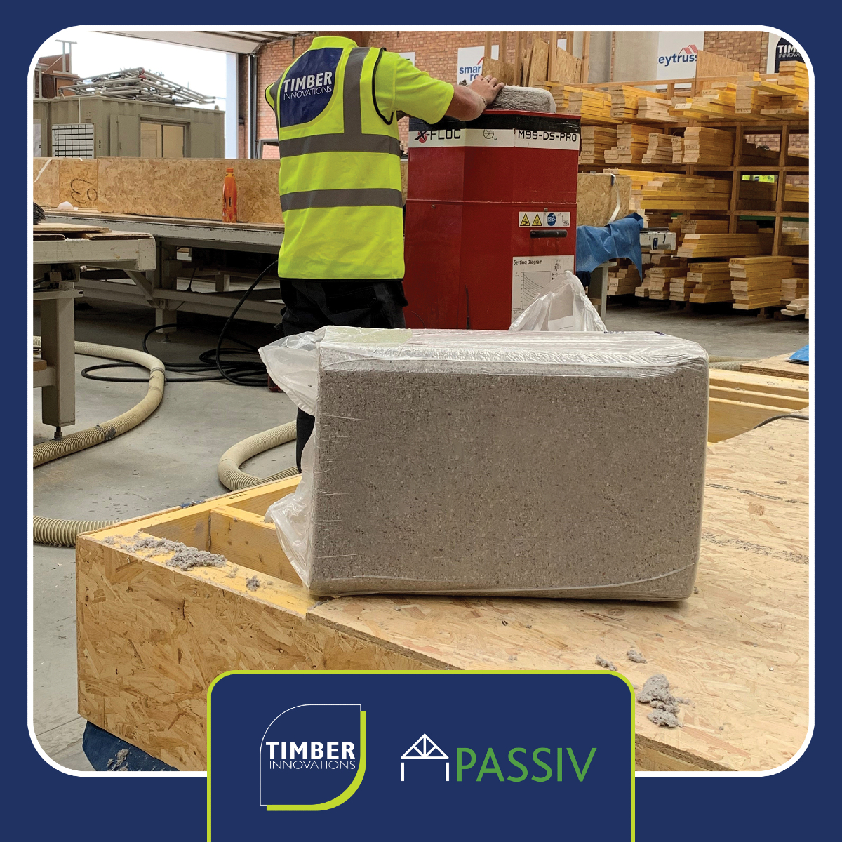 Passivhaus block building material