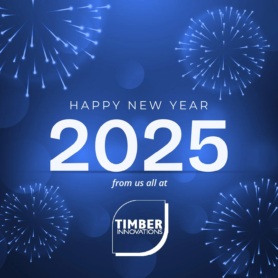 Image of 2025 text with blue fireworks